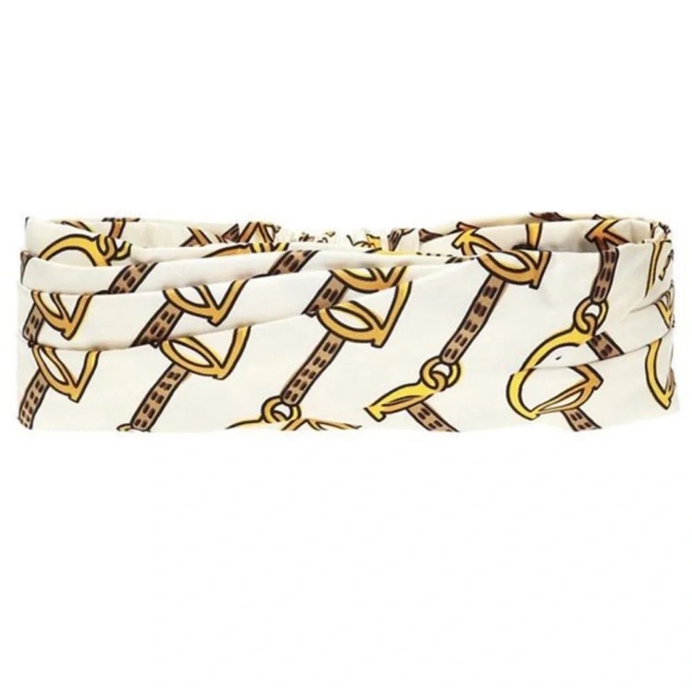 GUCCI Silk Headband Horsebit Design - Picture 9 of 9